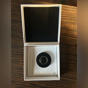 Gen3 Heritage Oura silver ring, size 8.